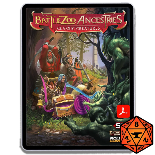 Battlezoo Ancestries: Classic Creatures PDF & Foundry VTT