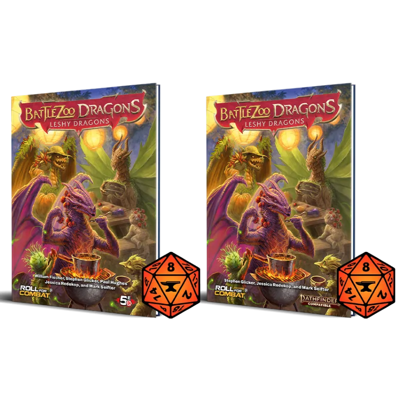 Battlezoo Dragons: Leshy Dragons Hardcover & PDF