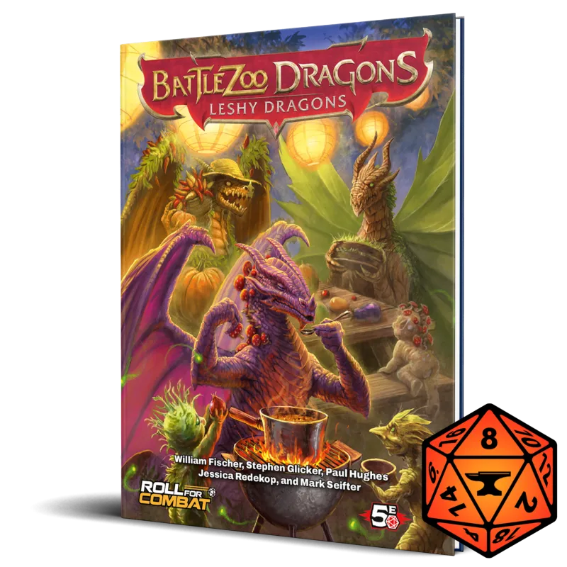 Battlezoo Dragons: Leshy Dragons Hardcover & PDF