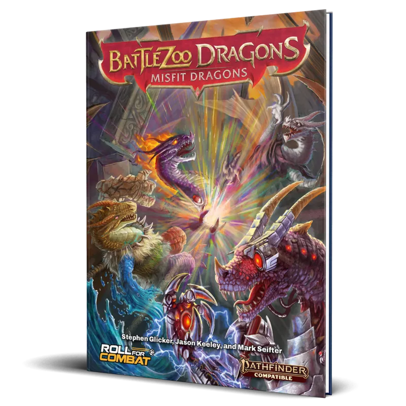 Battlezoo Dragons: Misfit Dragons Hardcover & PDF
