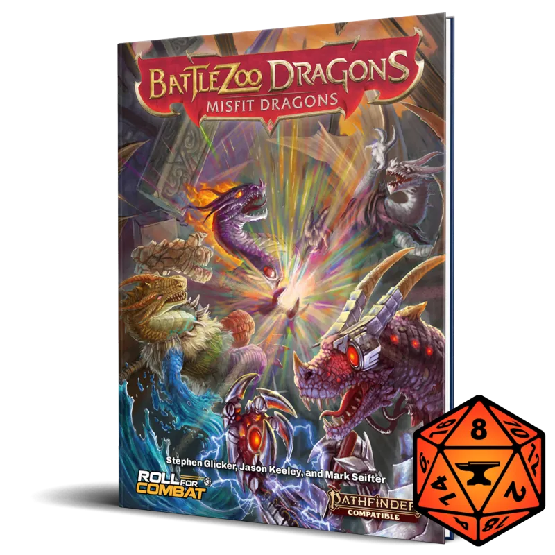 Battlezoo Dragons: Misfit Dragons Hardcover & PDF