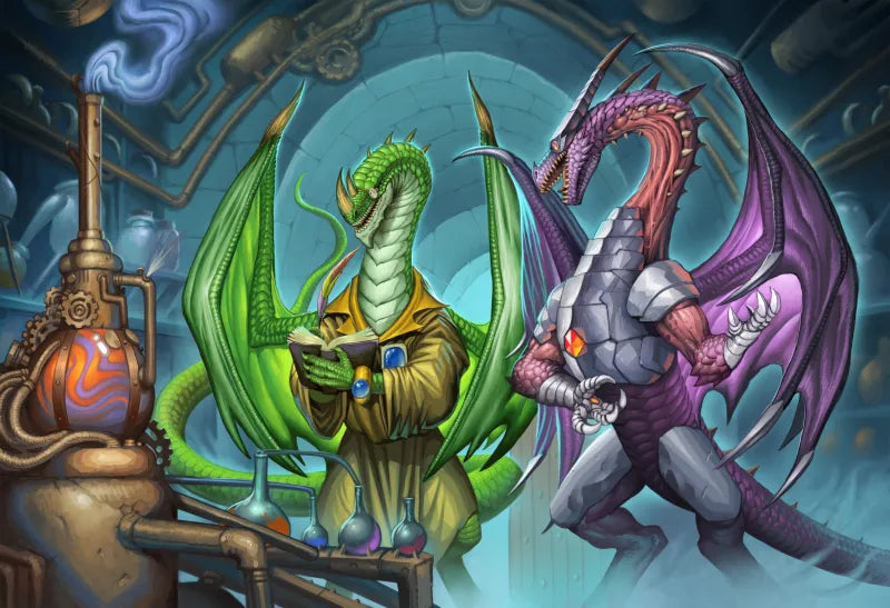 Battlezoo Dragons: Misfit Dragons Hardcover & PDF