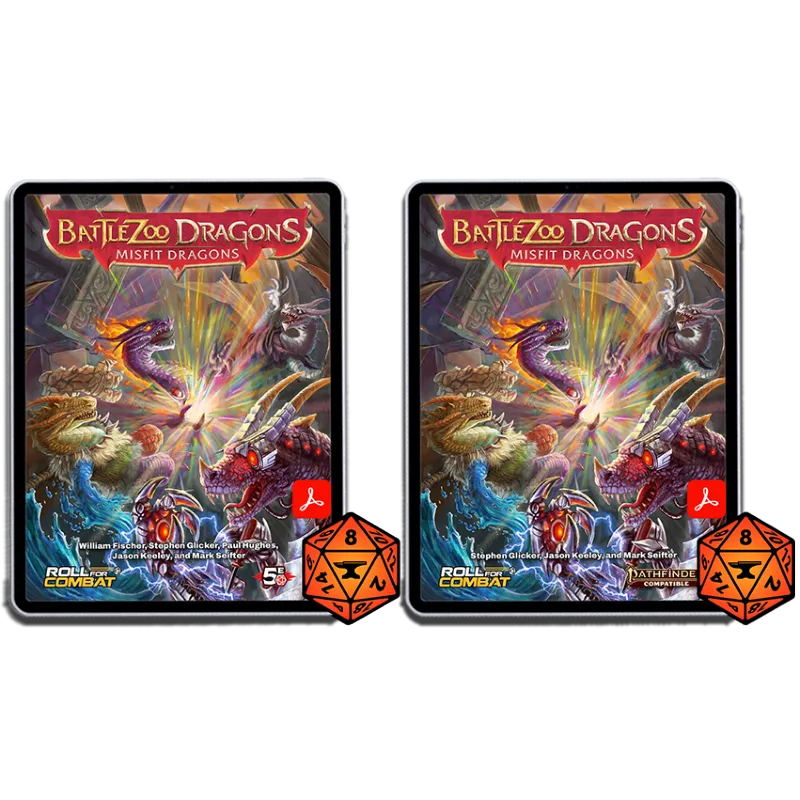 Battlezoo Dragons: Misfit Dragons for Foundry VTT