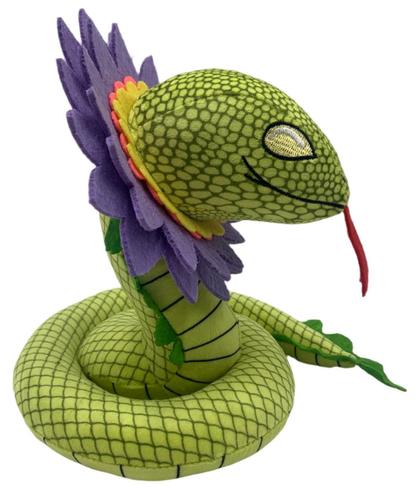 Battlezoo Eldamon Snake Plushie Lotusnek