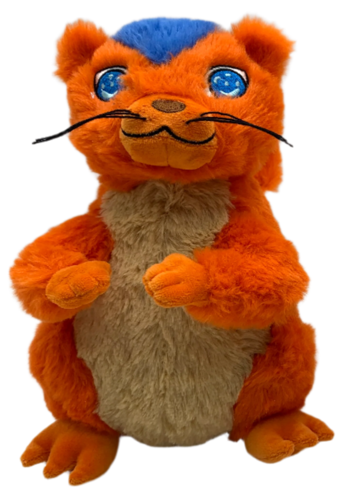 Battlezoo Eldamon Squirrel Plushie Squirrelash