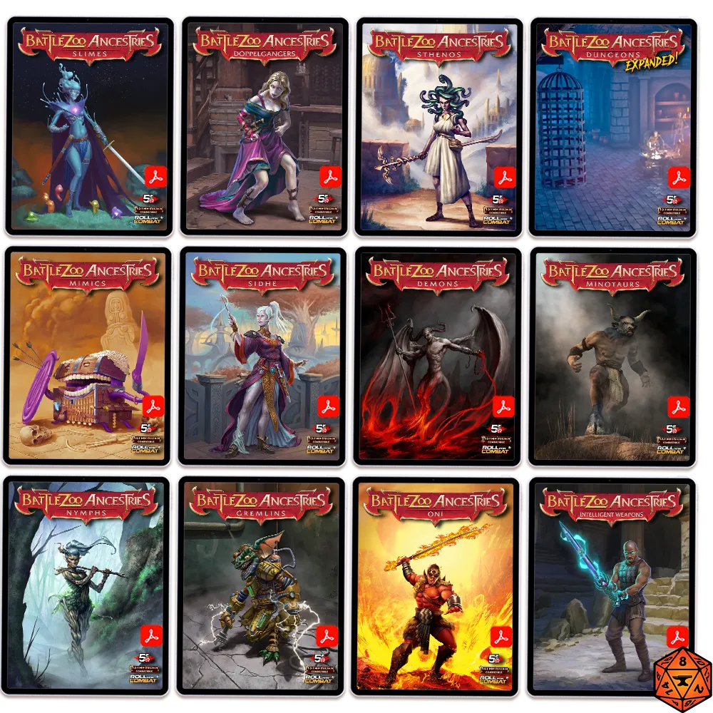 Battlezoo Ancestries: Classic Creatures PDF & Foundry VTT