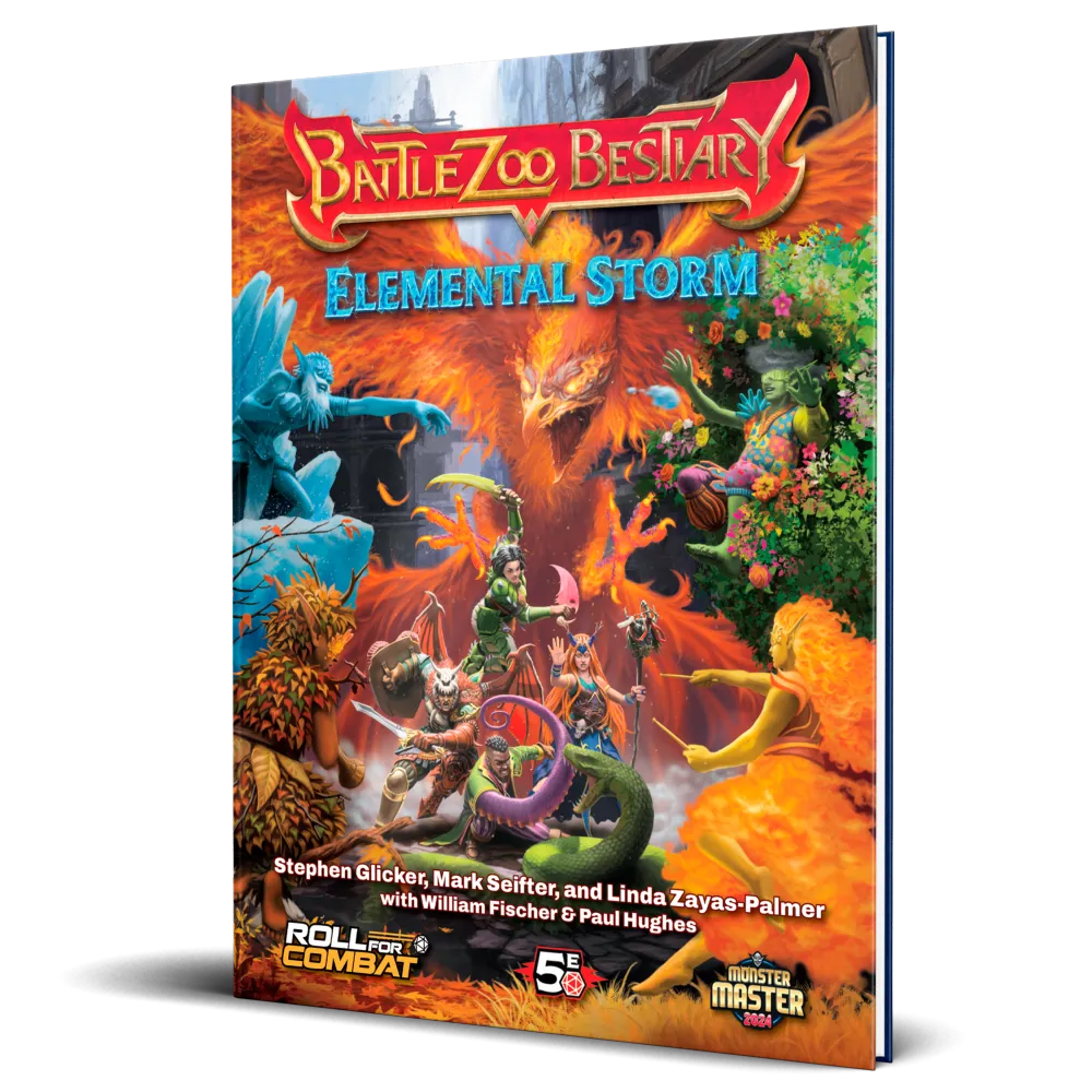 Battlezoo Bestiary: Elemental Storm Hardcover & PDF