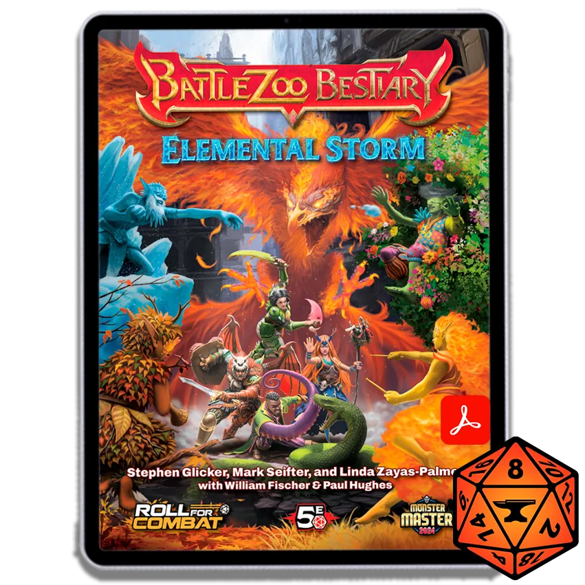 Battlezoo Bestiary: Elemental Storm for Foundry VTT