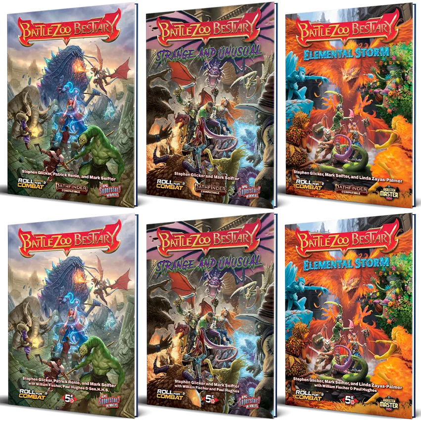 Bundle: Battlezoo Bestiary 3 Books