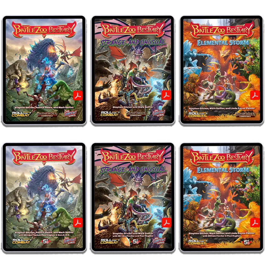 Bundle: Battlezoo Bestiary 3 Books