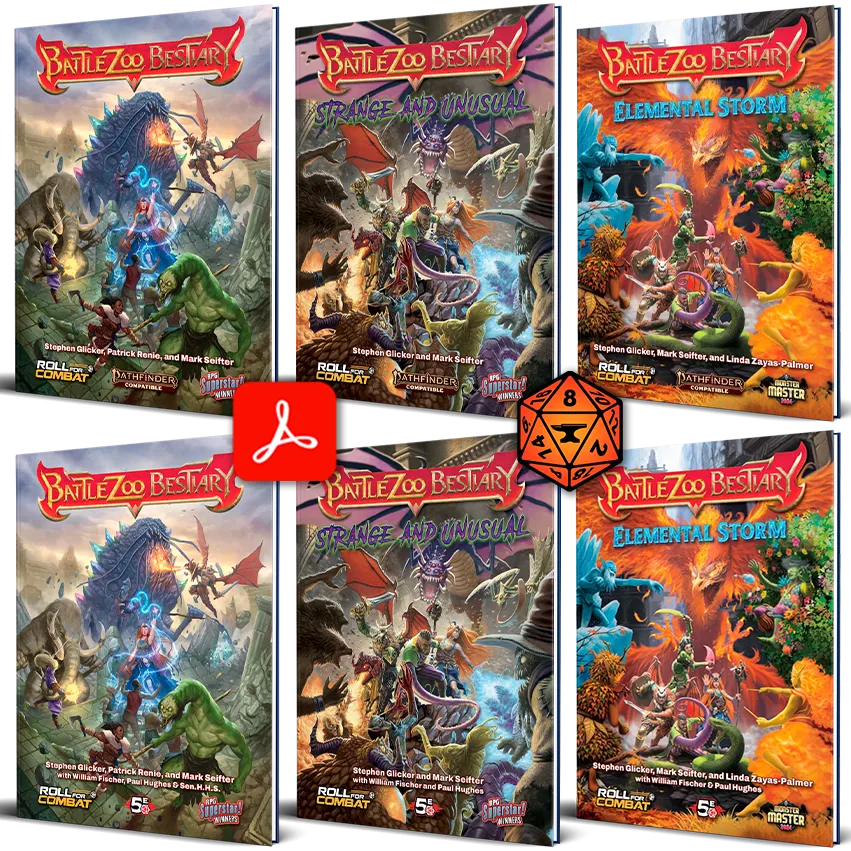 Bundle: Battlezoo Bestiary 3 Books