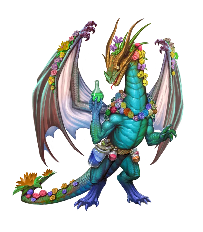 Battlezoo Dragons: Leshy Dragons Hardcover & PDF