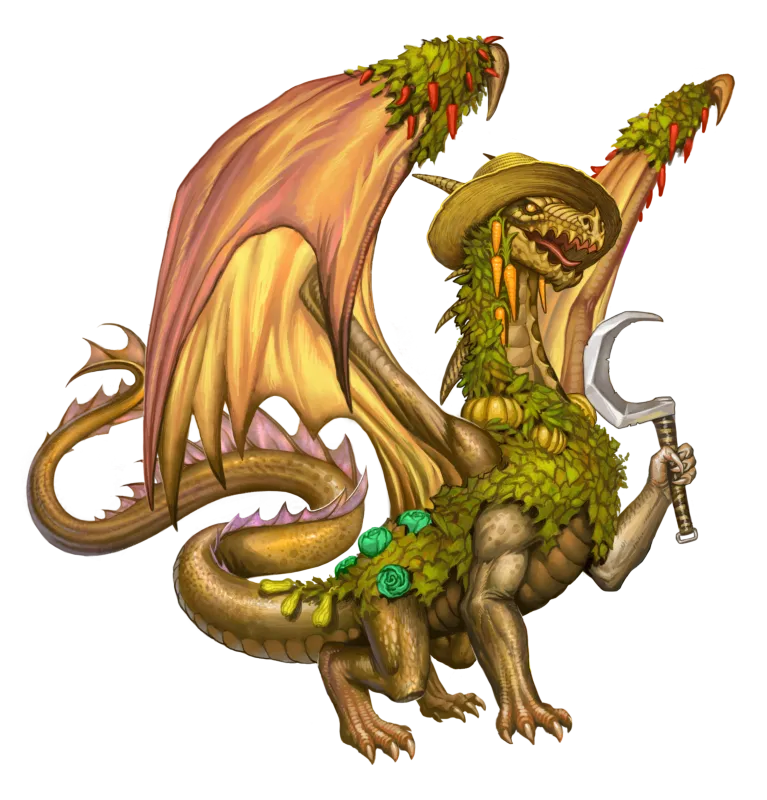 Battlezoo Dragons: Leshy Dragons for Foundry VTT