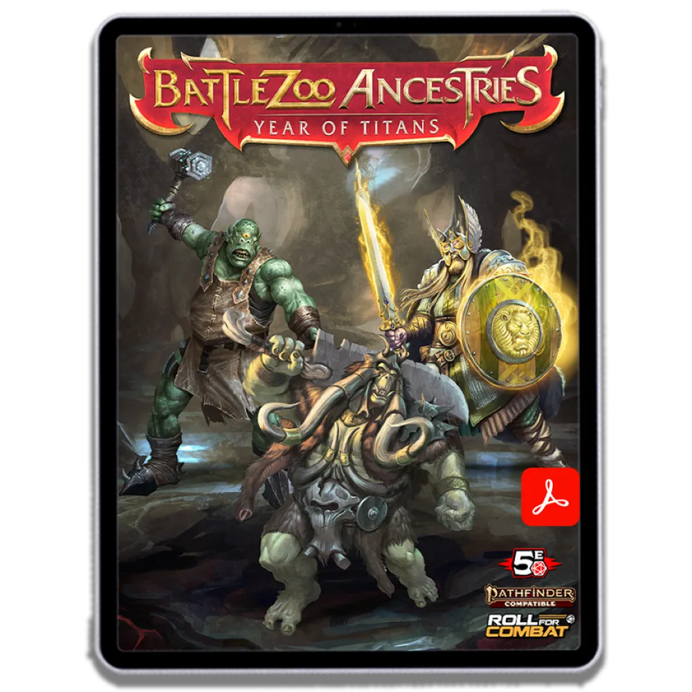 battlezoo ancestries year of monsters pdf Battlezoo Ancestries: Year of Titans PDF