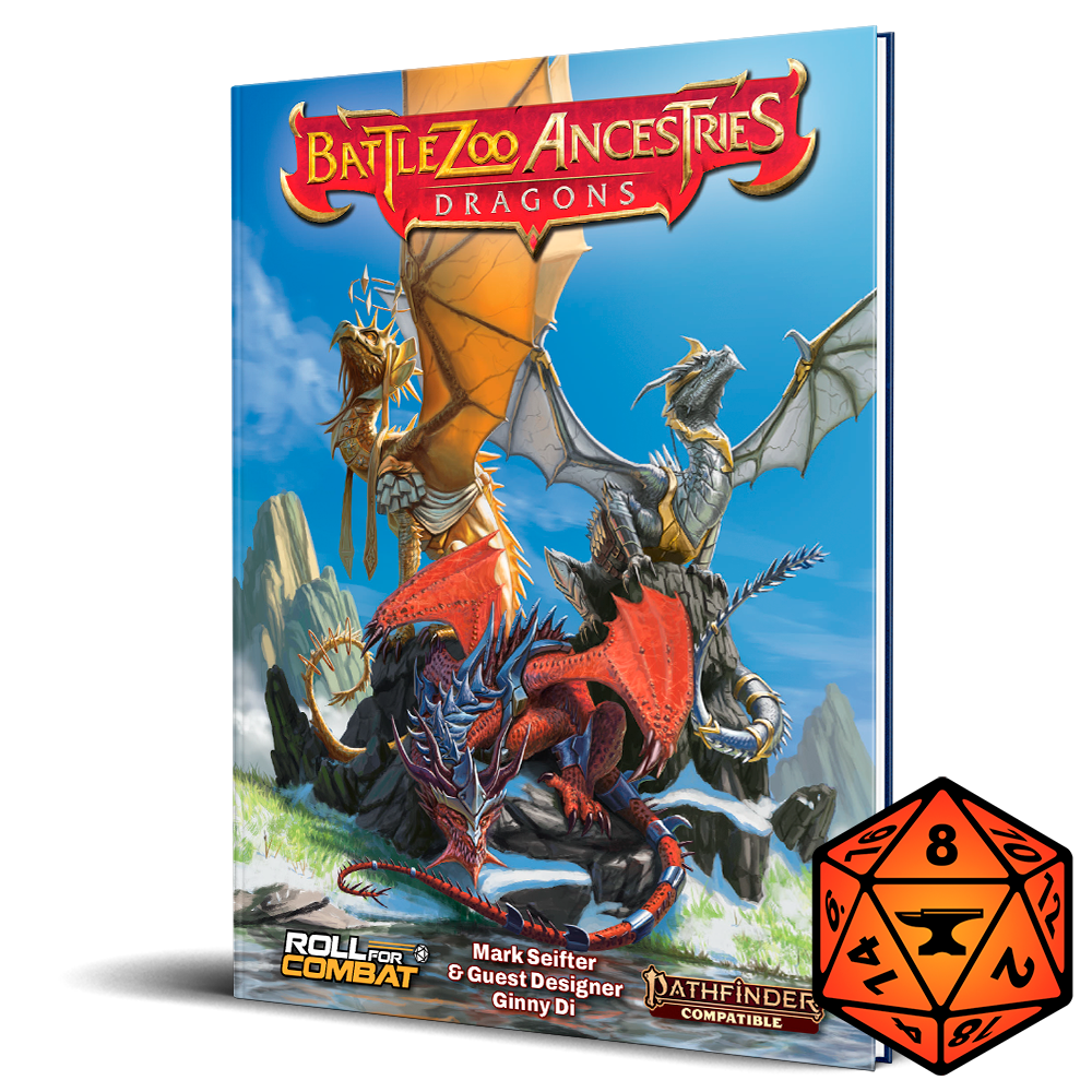 Battlezoo Ancestries: Dragons Hardcover & PDF