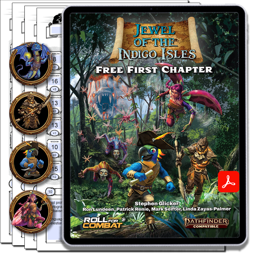 FREE! Jewel of the Indigo Isles First Chapter PDF