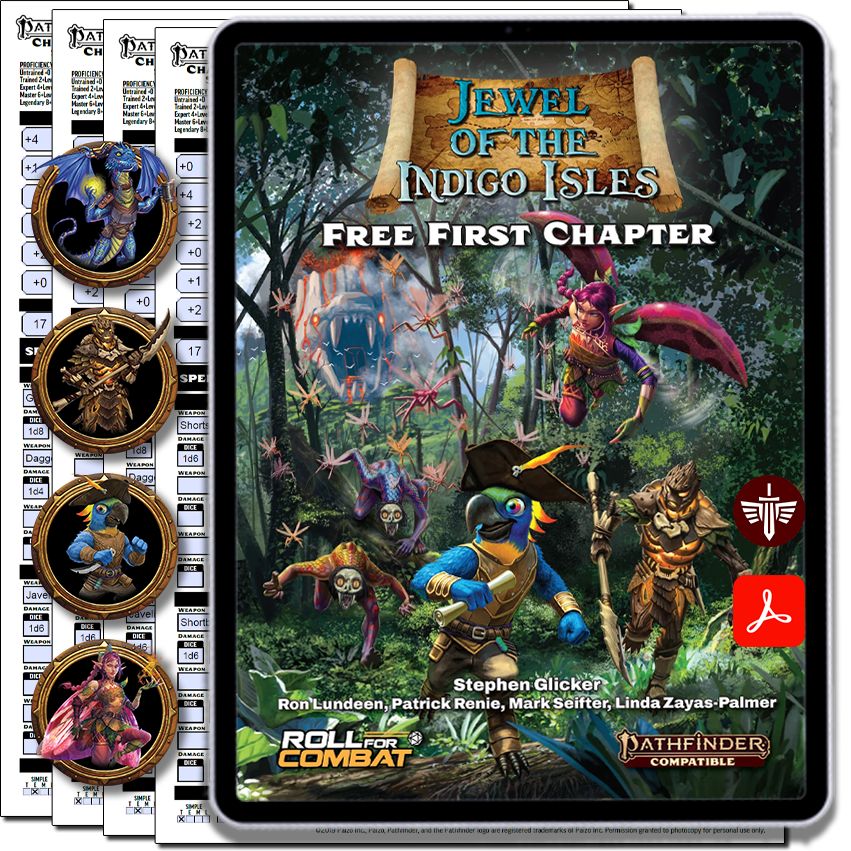 FREE! Jewel of the Indigo Isles First Chapter PDF