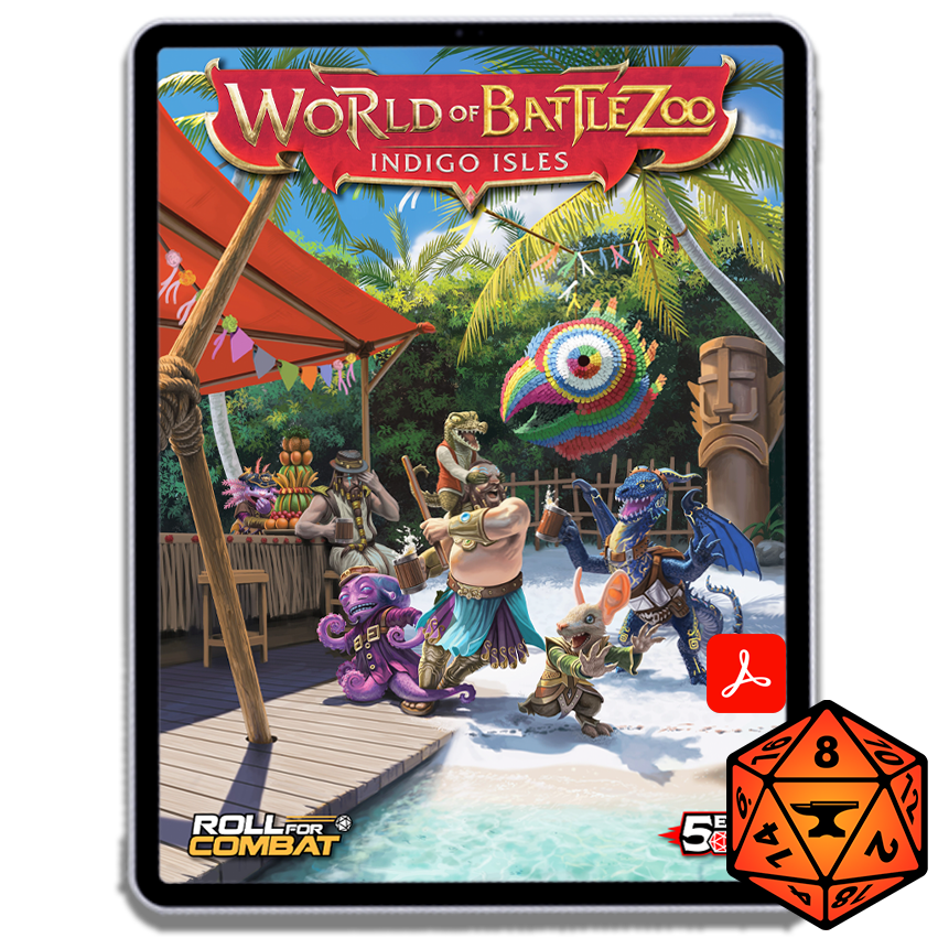 World of Battlezoo: Indigo Isles for Foundry VTT