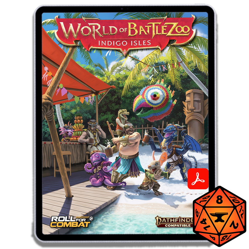 World of Battlezoo: Indigo Isles for Foundry VTT
