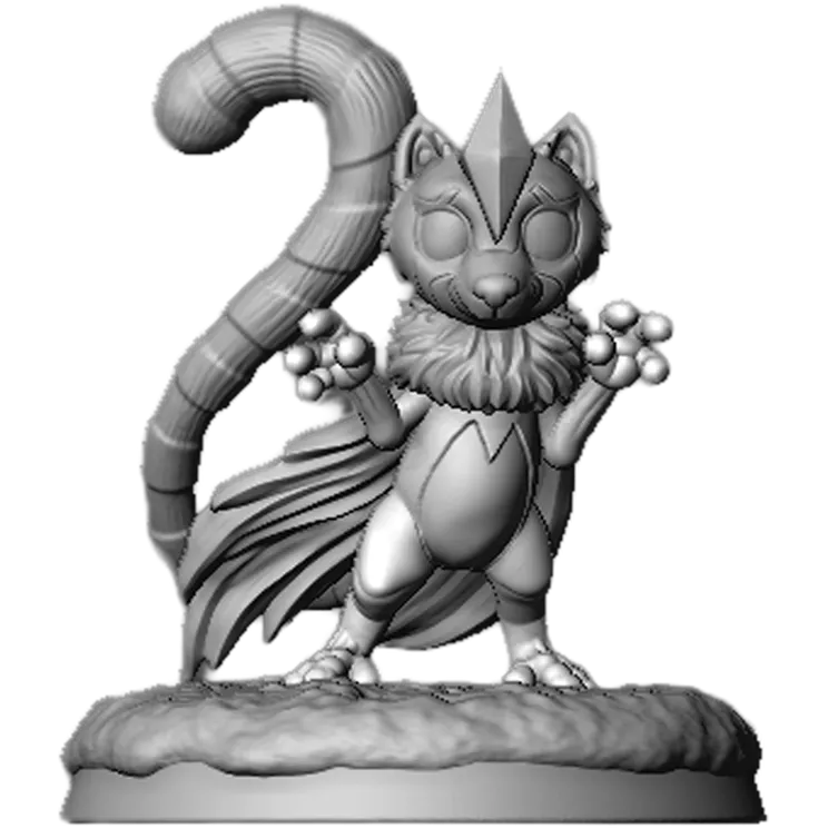 13 Eldamon Common Battle Form STL Miniature Files