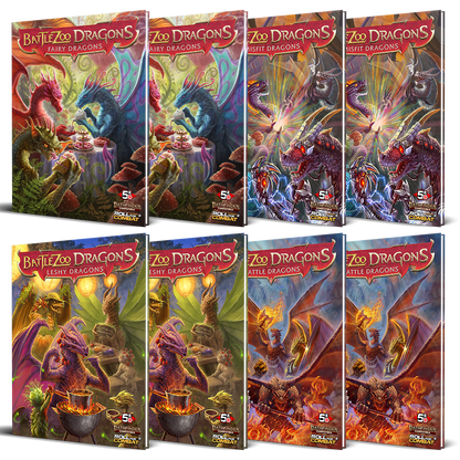 Bundle: Battlezoo Dragons 4 Books