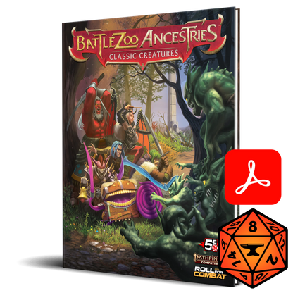 Battlezoo Ancestries: Classic Creatures Hardcover, PDF & VTT