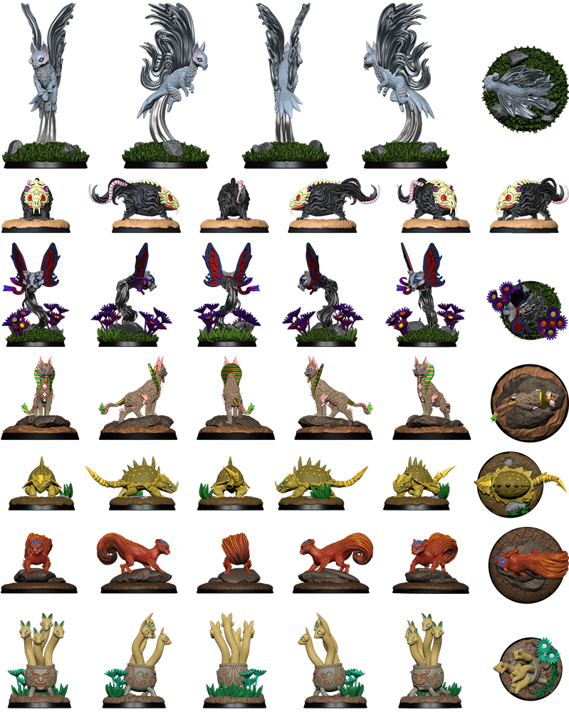 13 Eldamon Common Battle Form STL Miniature Files