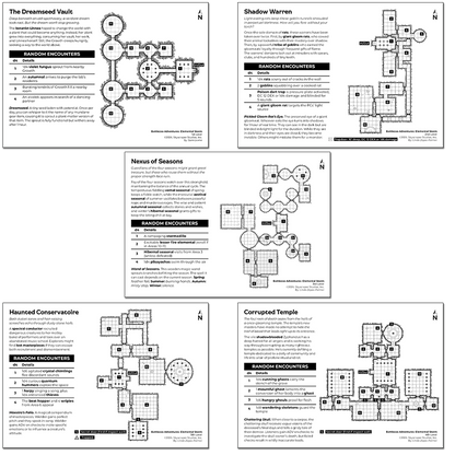 Battlezoo Adventures: Elemental Storm Shadowdark PDFs
