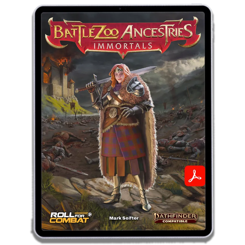 FREE! Battlezoo Ancestries: Immortals PDF