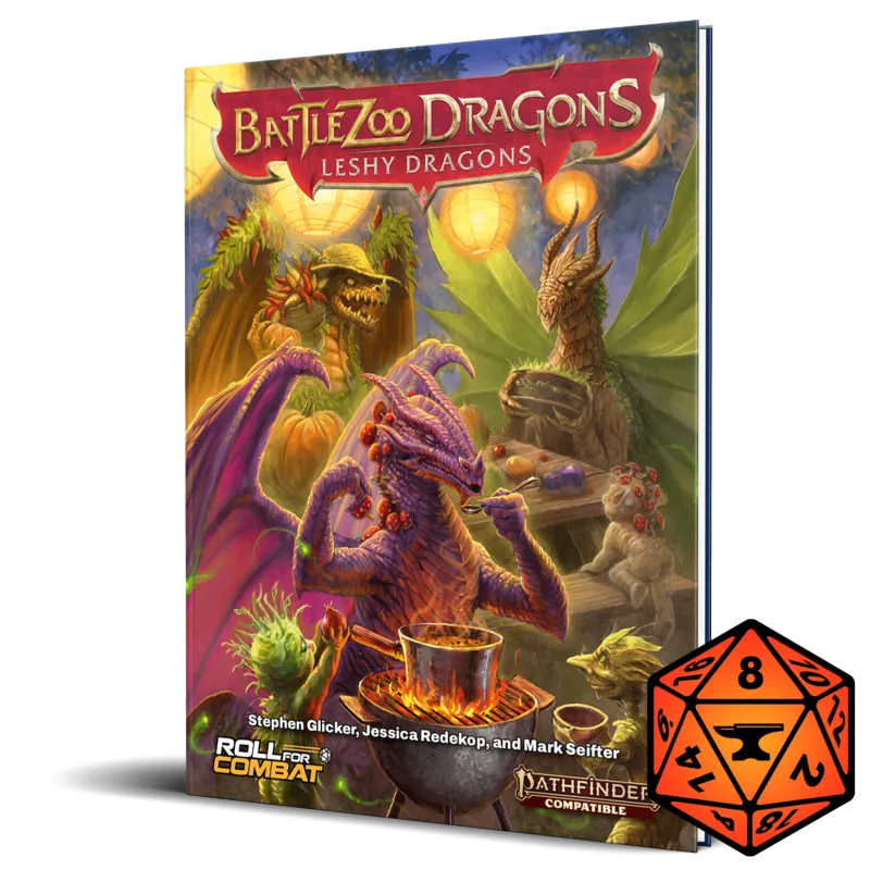 Battlezoo Dragons: Leshy Dragons Hardcover & PDF