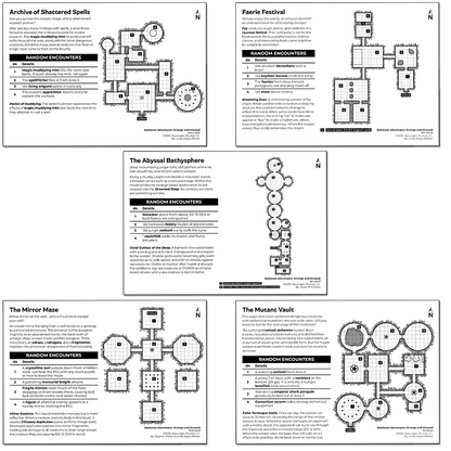 Battlezoo Adventures: Strange and Unusual Shadowdark PDFs