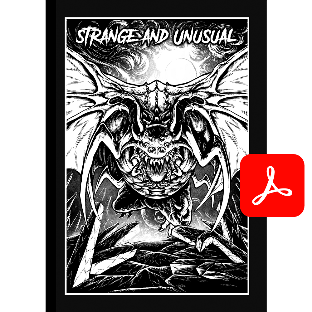Strange & Unusual Shadowdark PDF