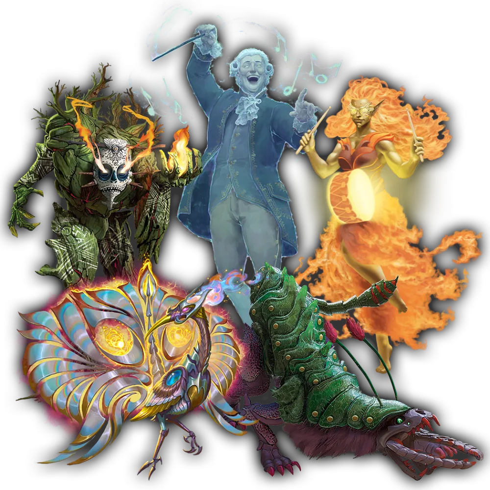 bestiary monsters Battlezoo Bestiary: Elemental Storm Hardcover & PDF – Roll For Combat