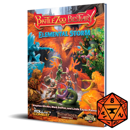 Battlezoo Bestiary: Elemental Storm Hardcover & PDF