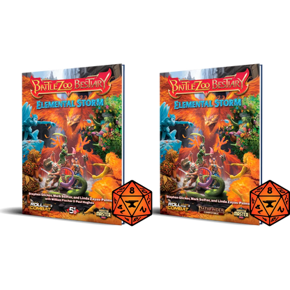 Battlezoo Bestiary: Elemental Storm Hardcover & PDF