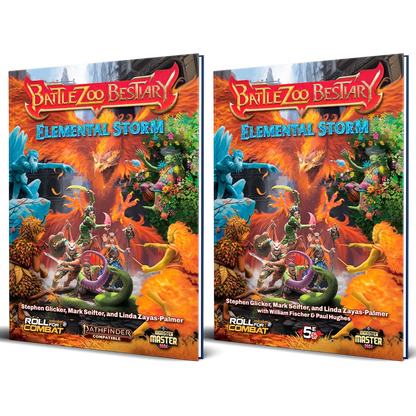 Battlezoo Bestiary: Elemental Storm Hardcover & PDF