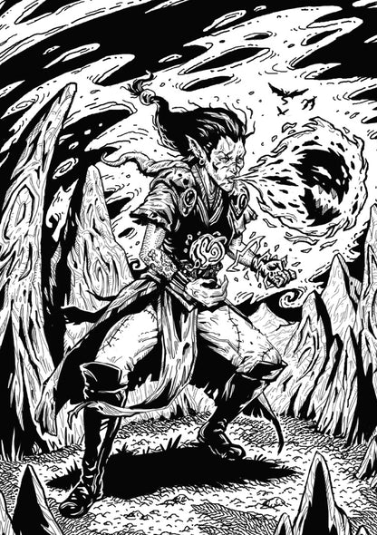 Elemental Storm Premade 1st-Level Characters Shadowdark PDFs