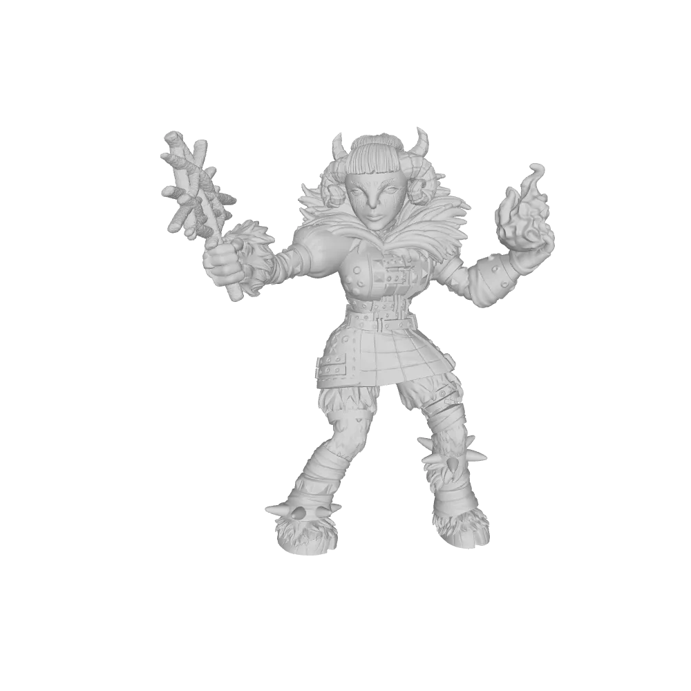 Set of 8 Printable Indigo Isles STL Miniature Files