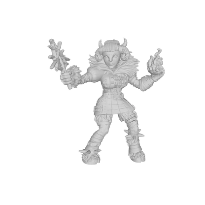 Set of 8 Printable Indigo Isles STL Miniature Files