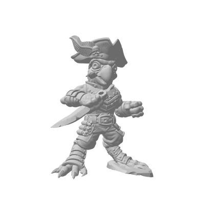 Set of 8 Printable Indigo Isles STL Miniature Files