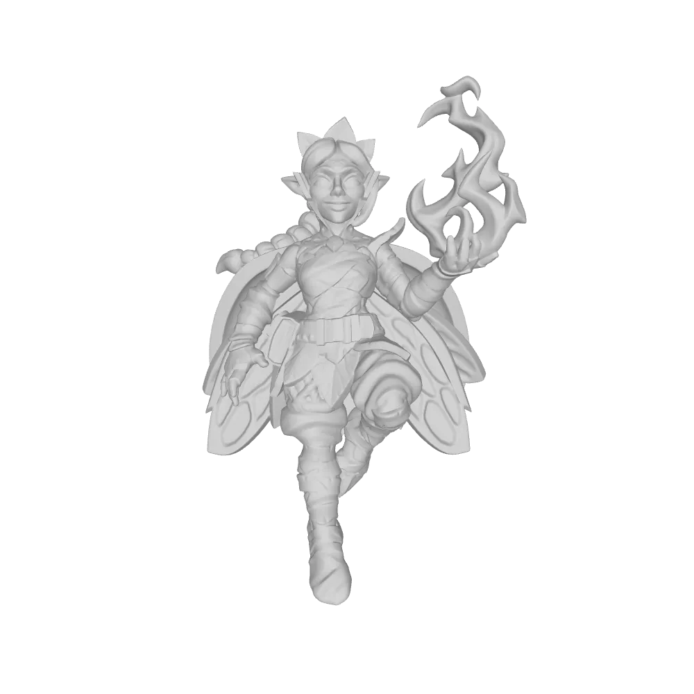 Set of 8 Printable Indigo Isles STL Miniature Files