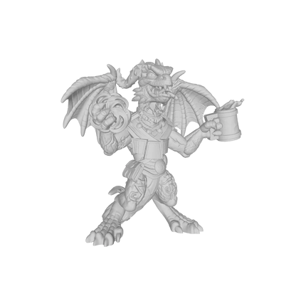 Set of 8 Printable Indigo Isles STL Miniature Files