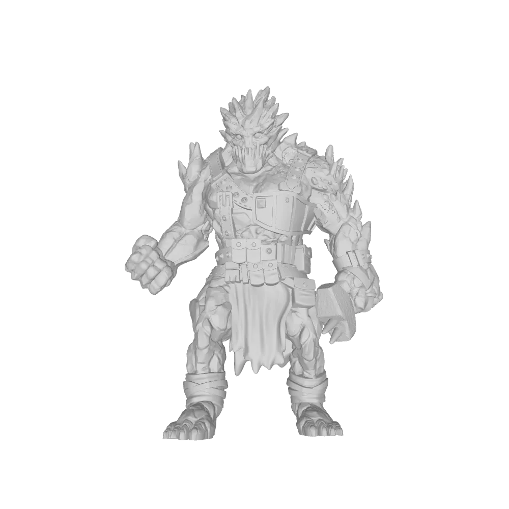 Set of 8 Printable Indigo Isles STL Miniature Files