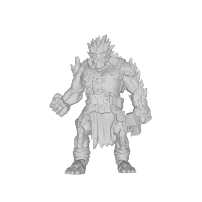 Set of 8 Printable Indigo Isles STL Miniature Files