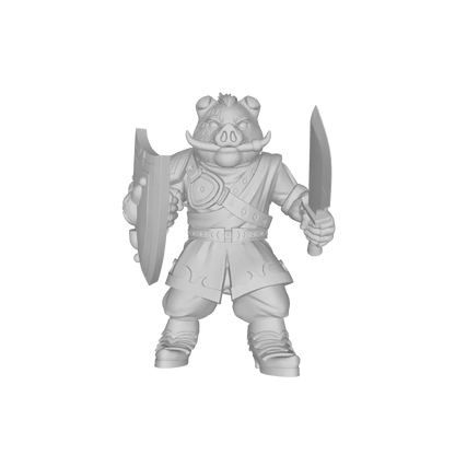 Set of 8 Printable Indigo Isles STL Miniature Files