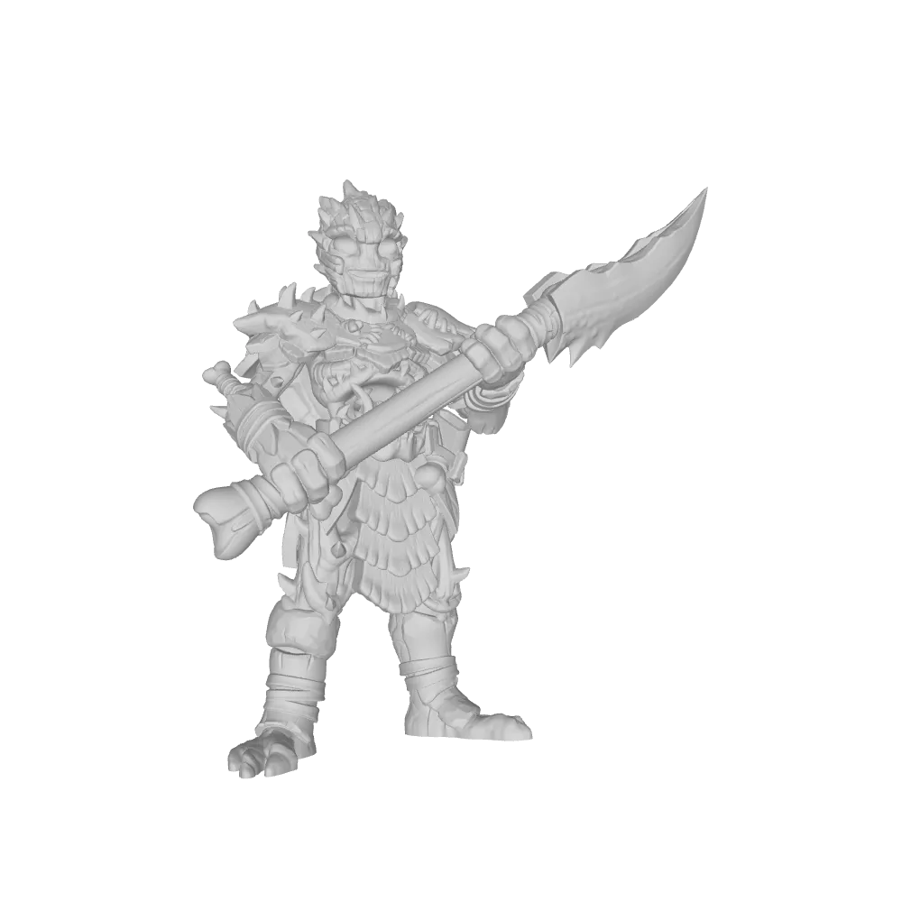 Set of 8 Printable Indigo Isles STL Miniature Files