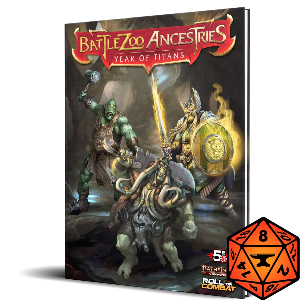 Battlezoo Ancestries: Year of Titans Foundry VTT