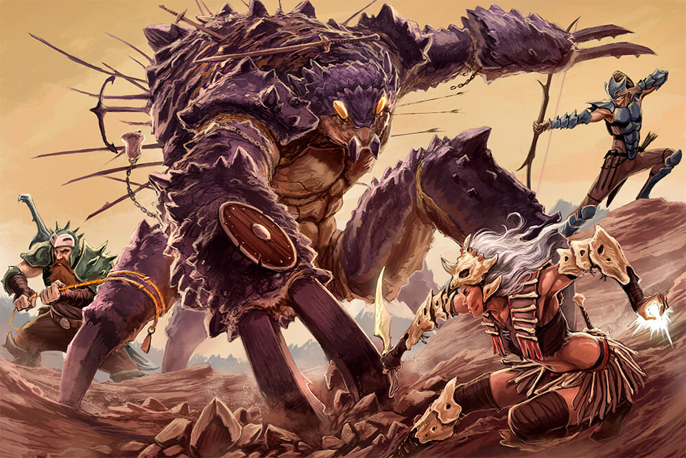 battle monsters Bundle: Battlezoo Bestiary 3 Books – Roll For Combat