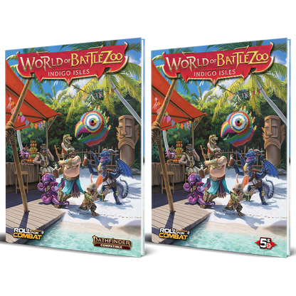 World of Battlezoo: Indigo Isles Hardcover & PDF