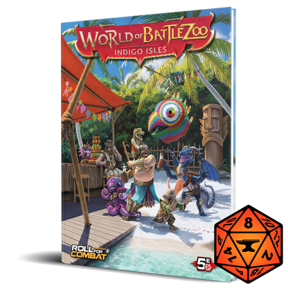 World of Battlezoo: Indigo Isles Hardcover & PDF